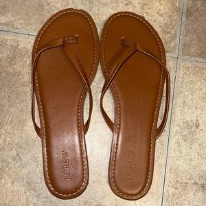 Jcrew flip flops